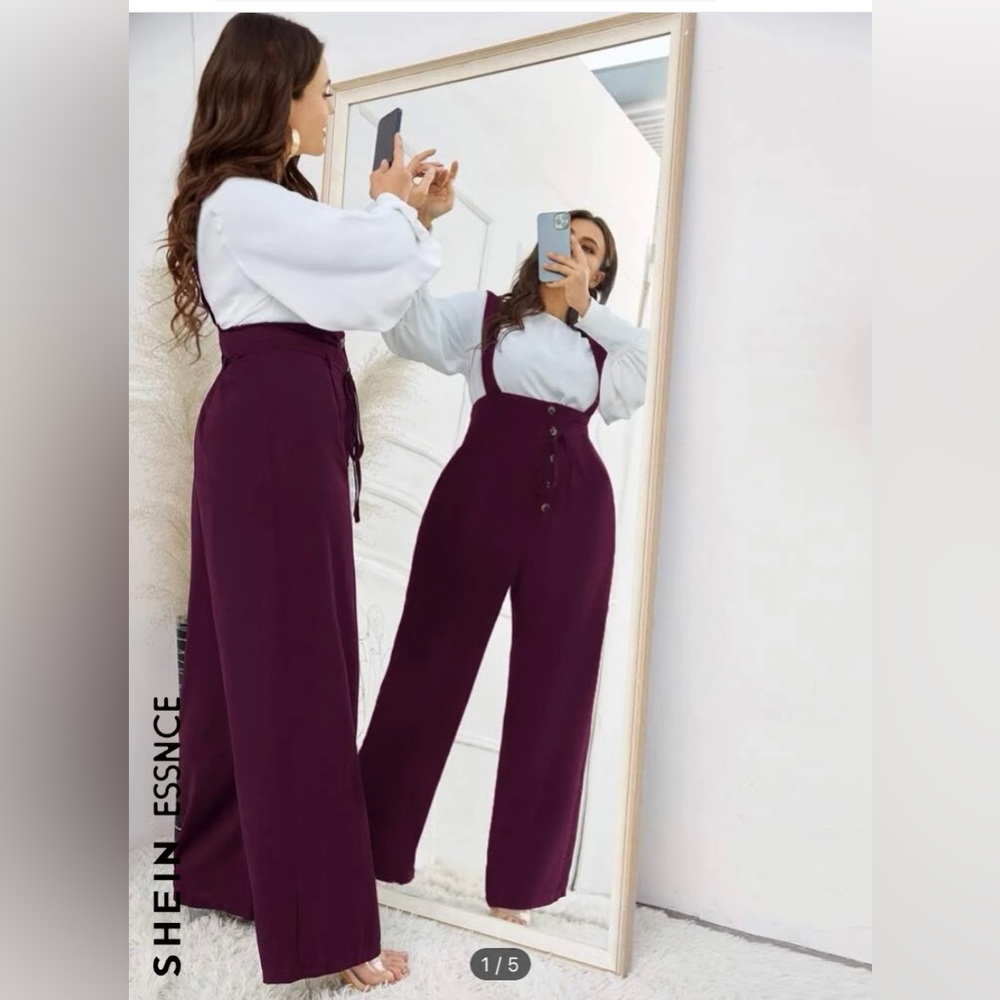 SHEIN suspended pants